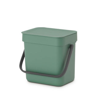 Brabantia afvalbakje sorteer go 3l dennengroen