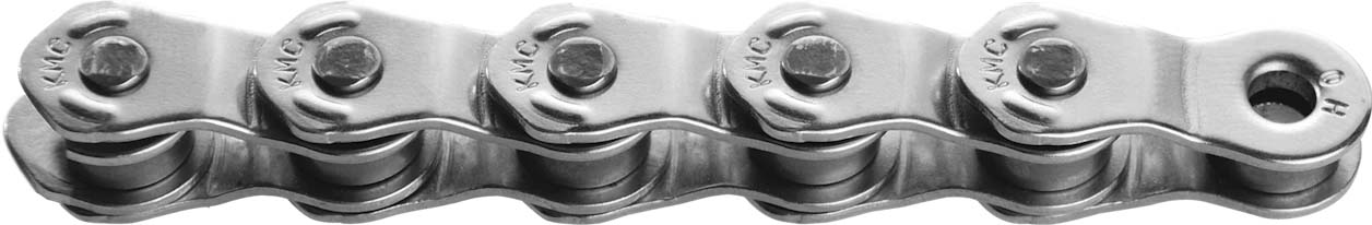 Kmc ketting single speed hl1 breed zilver 100 schakels - zilver