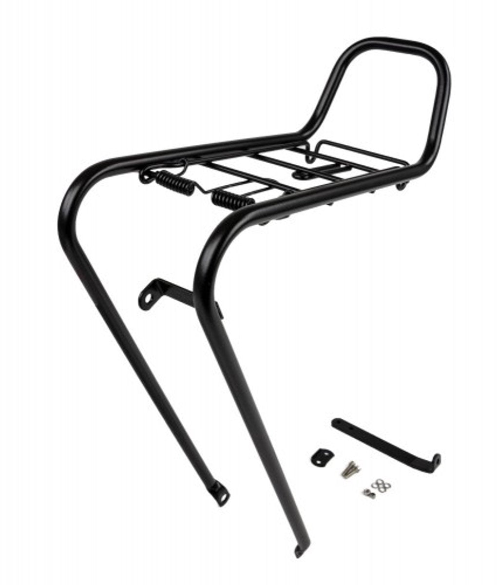 Steco b.v. steco fw2 retro voordrager 28 ø13 met klapveer en universele kroonboutbevestiging mirror chrome
