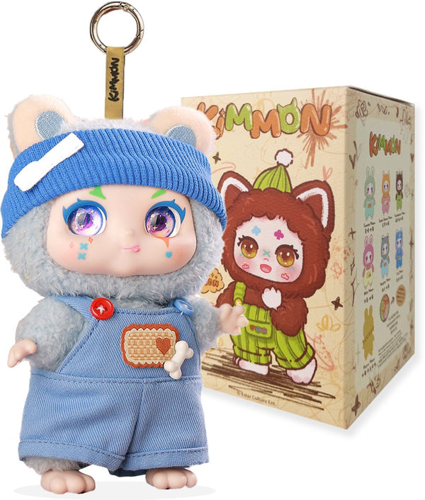 Kimmon pop-culture pluche 'mimon' serie - blind box collectie - verzamelfiguren