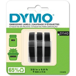 Etiketteertape dymo s0847730 zwart, wit