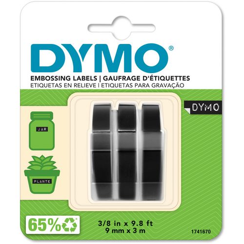 Etiketteertape dymo s0847730 zwart, wit