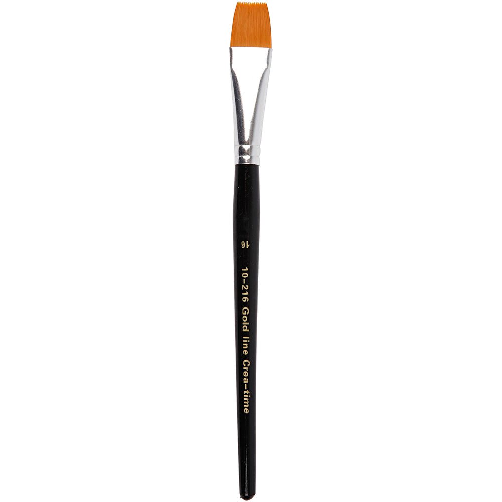 Gold line penselen, afm 16, l: 19 cm, b: 17 mm, 6 stuk 1 doos