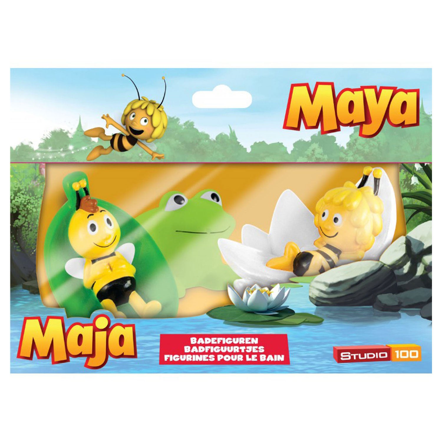 Studio 100 maya de bij badfiguurtjes, 3st.