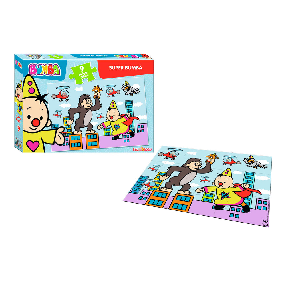 Studio 100 bumba puzzel super bumba, 9st.