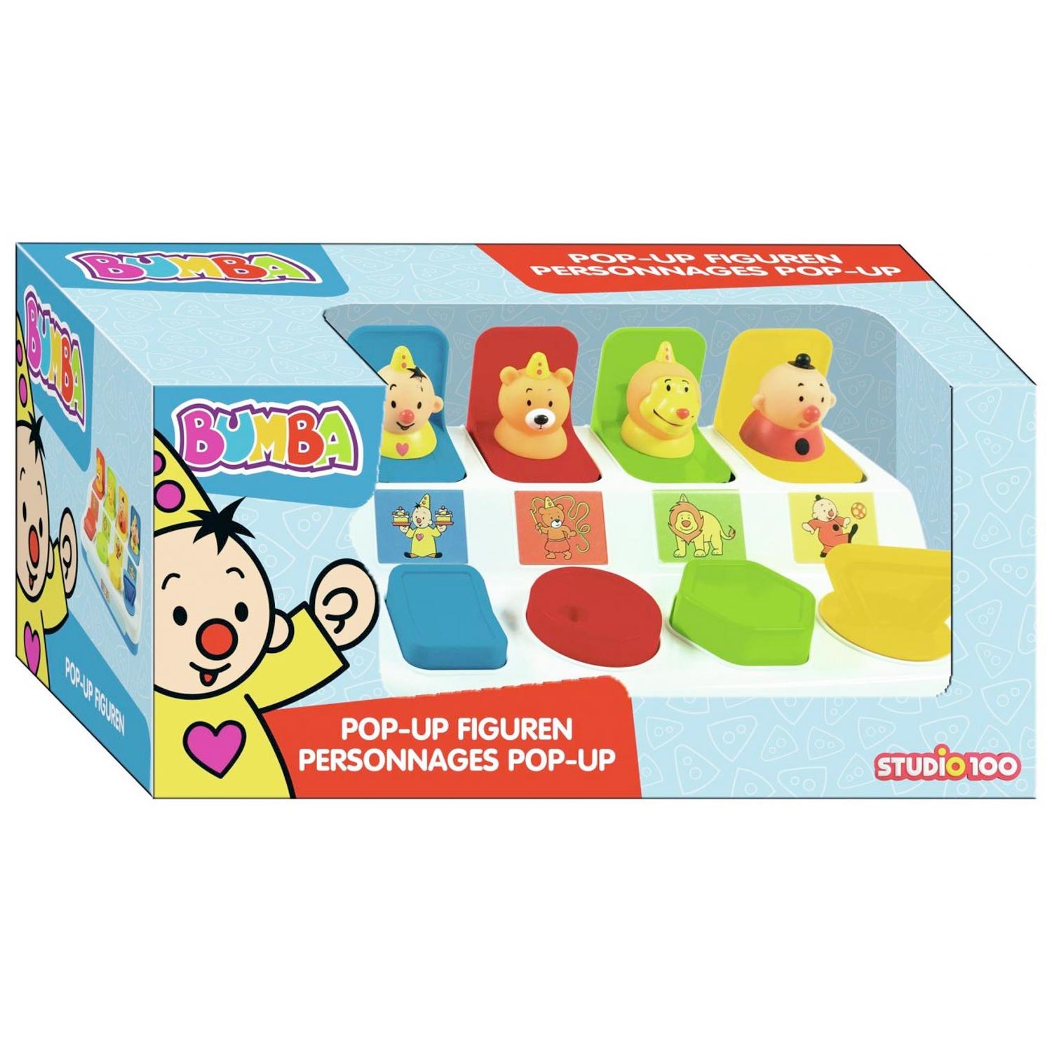 Studio 100 bumba pop-up figuren