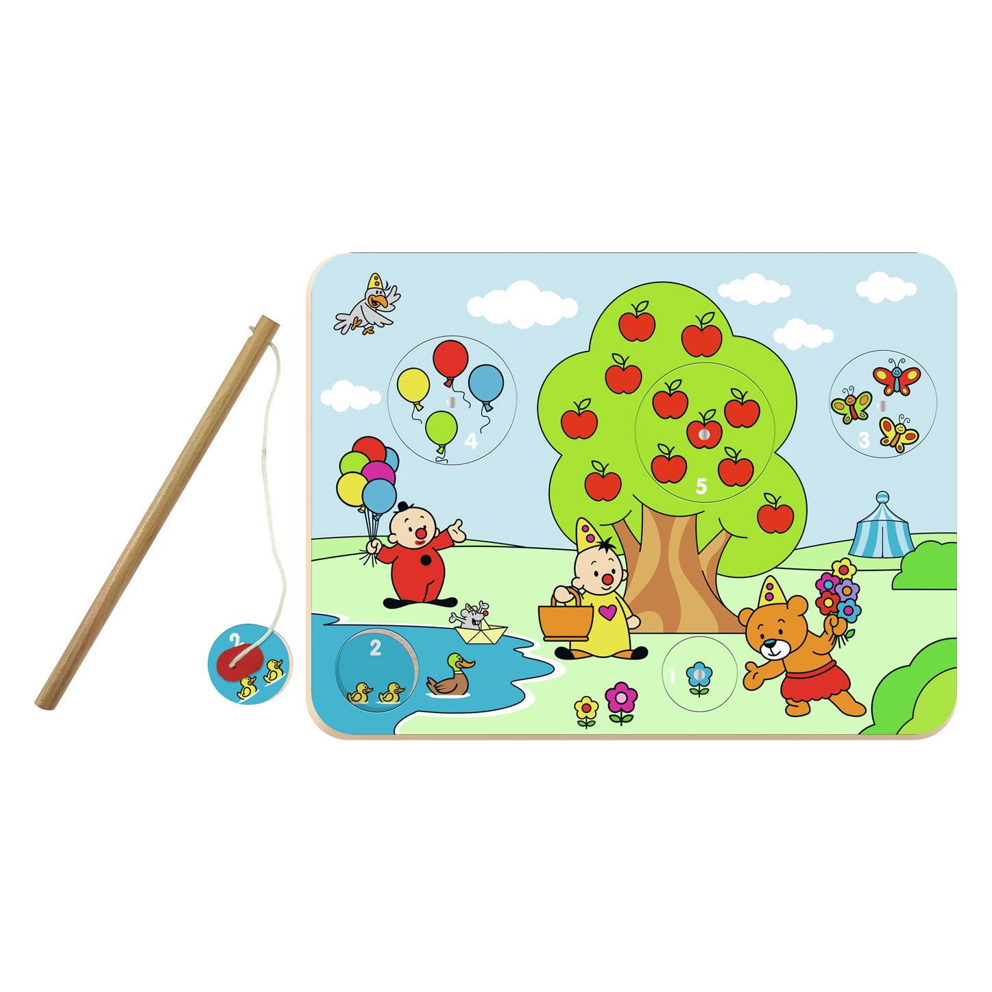Studio 100 bumba magnetische houten puzzel