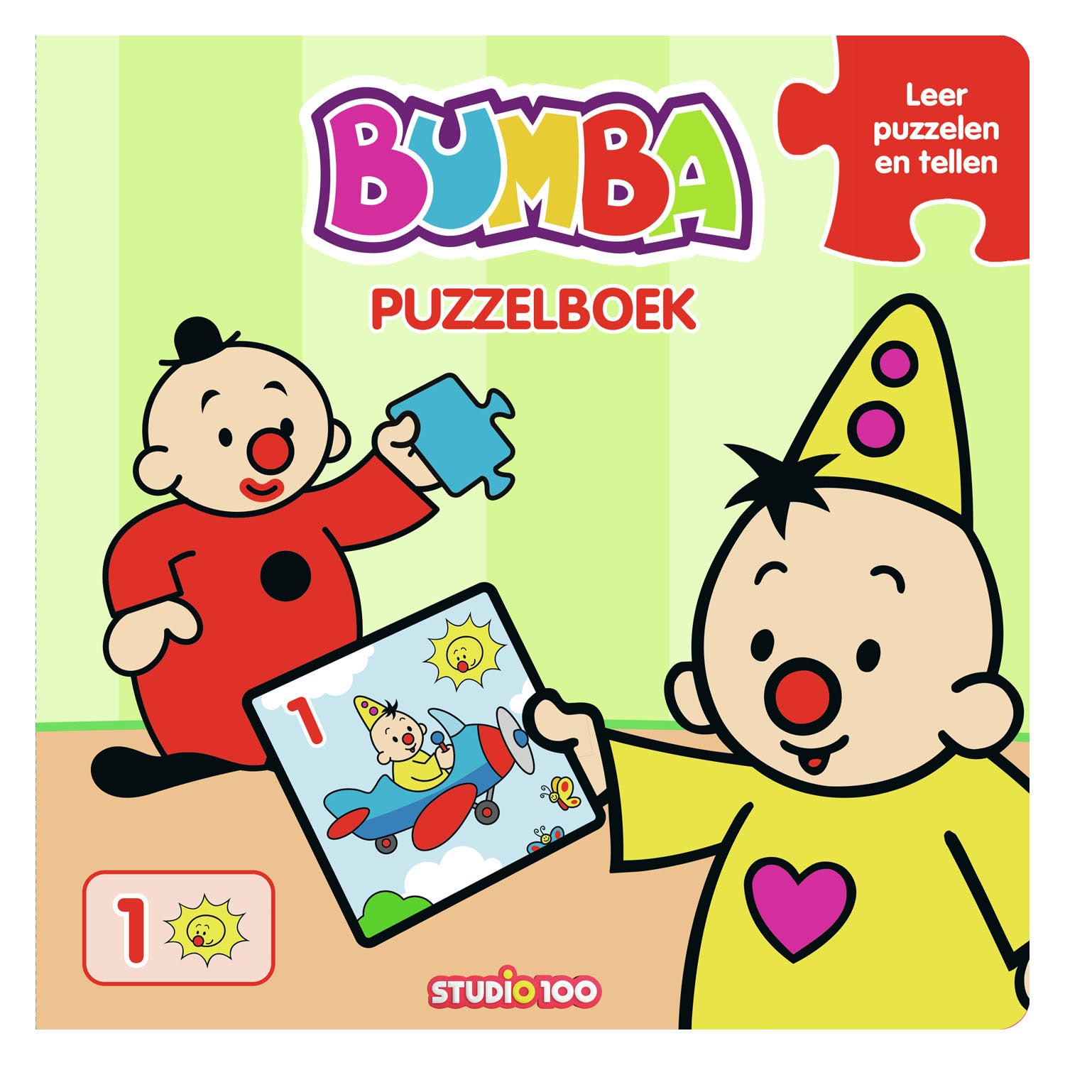 Studio 100 bumba puzzelboek - puzzelen en tellen