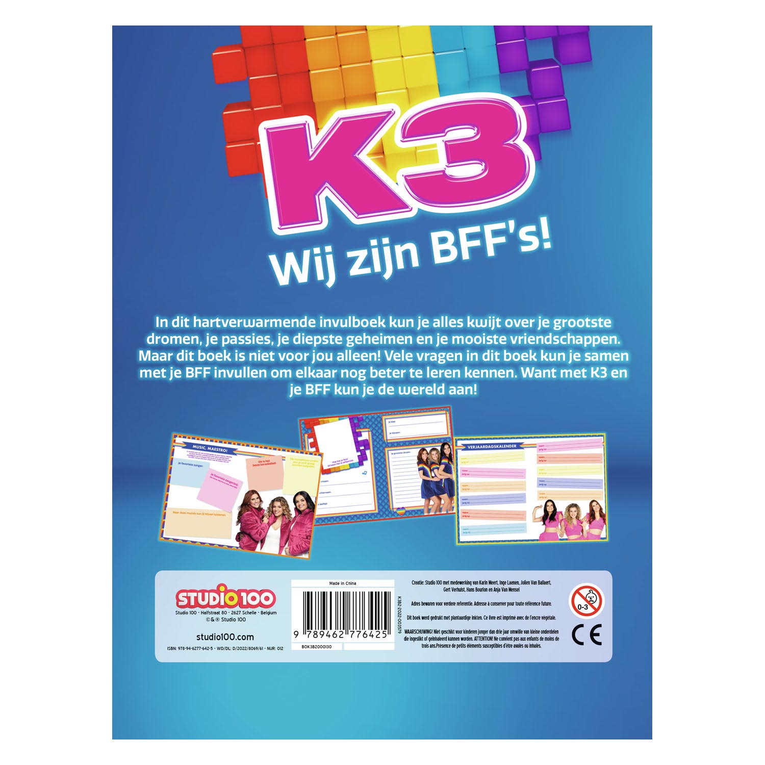 K3 vriendenboek - wij zijn bff's!
