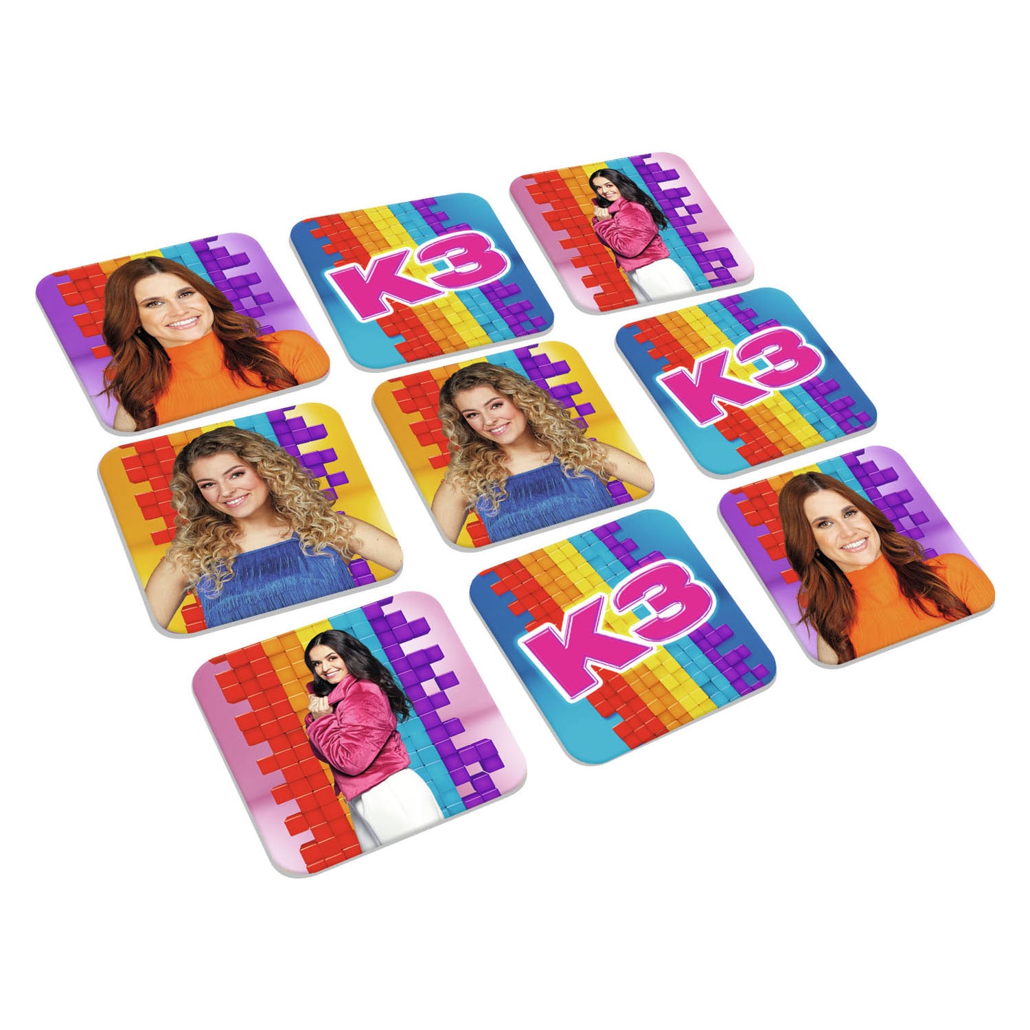 K3 game - 4 in 1 game - memo, domino, puzzle and lotto