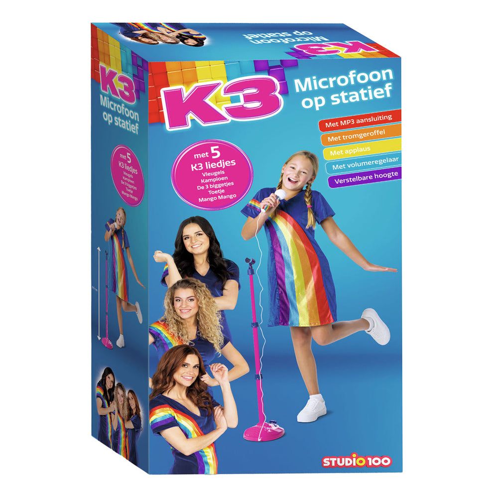K3 microfoon op statief