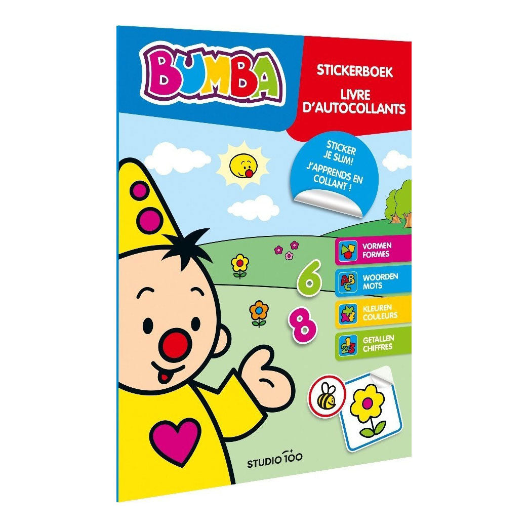Studio 100 bumba stickerboek sticker en leer