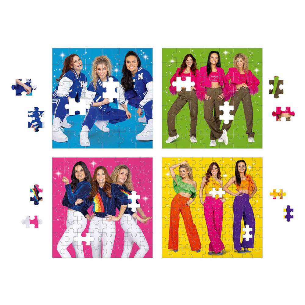 K3 4in1 puzzel - sterretjes