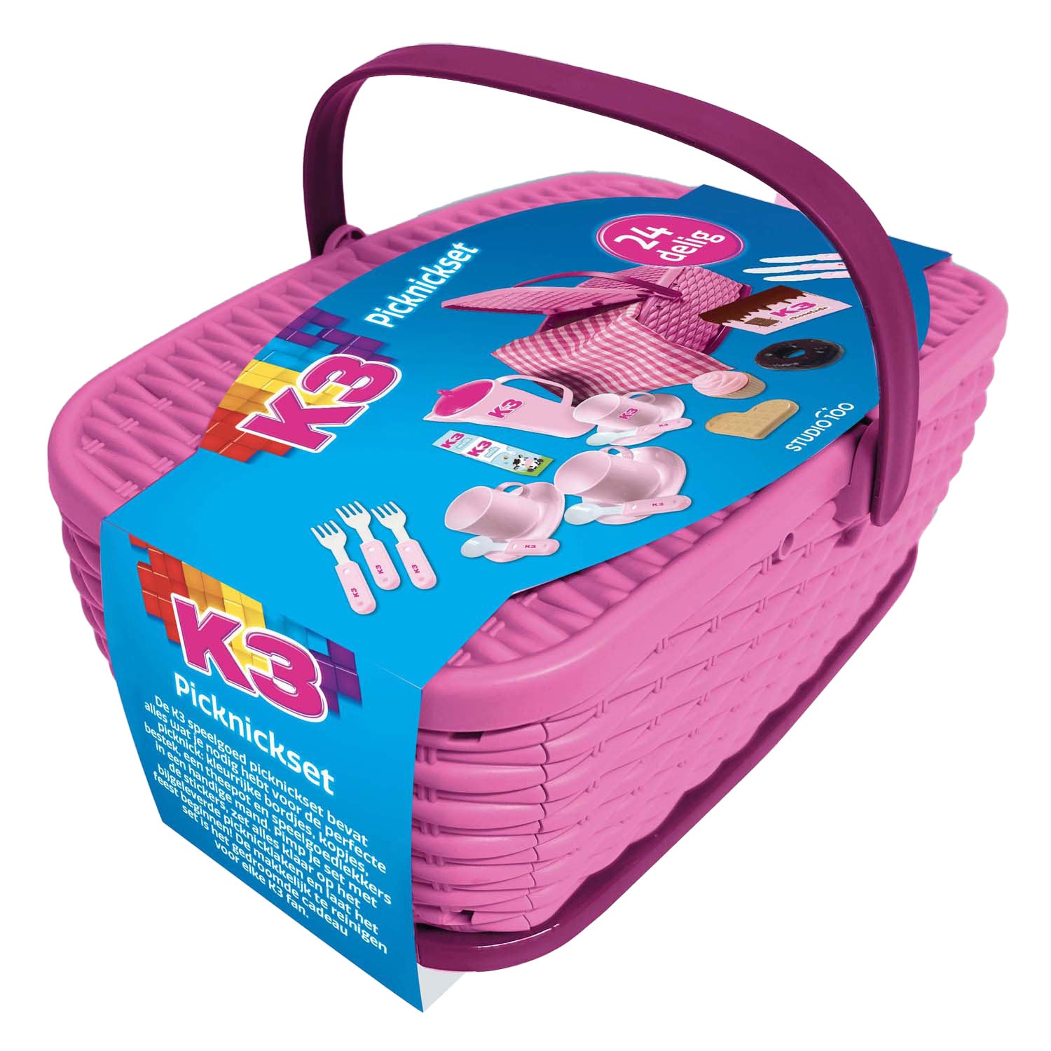 K3 picknickset - 24dlg.