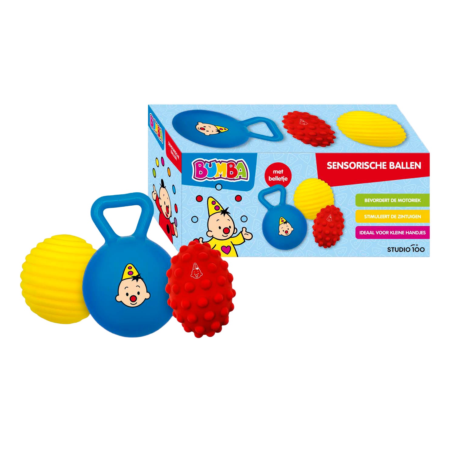 Studio 100 bumba sensorische ballenset