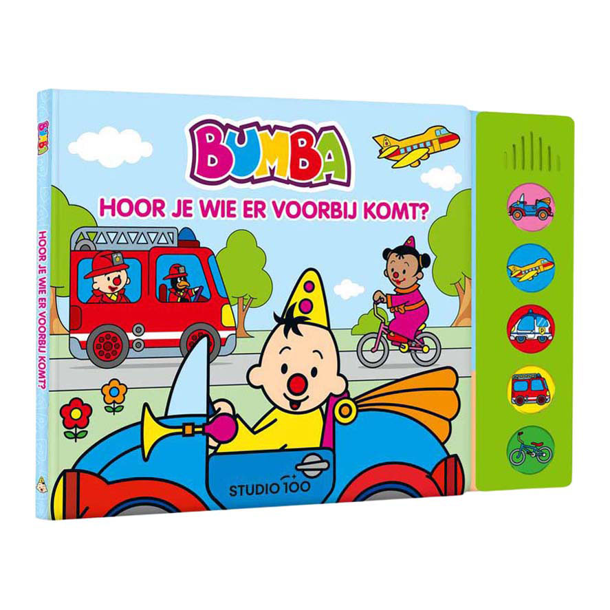 Studio 100 bumba geluidenboek voertuigen fsc mix 70% | 2 stuks