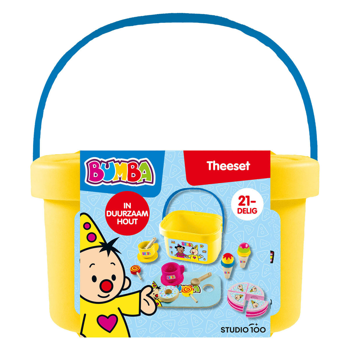 Studio 100 bumba: houten speelset - theeset (fsc mix 70%)