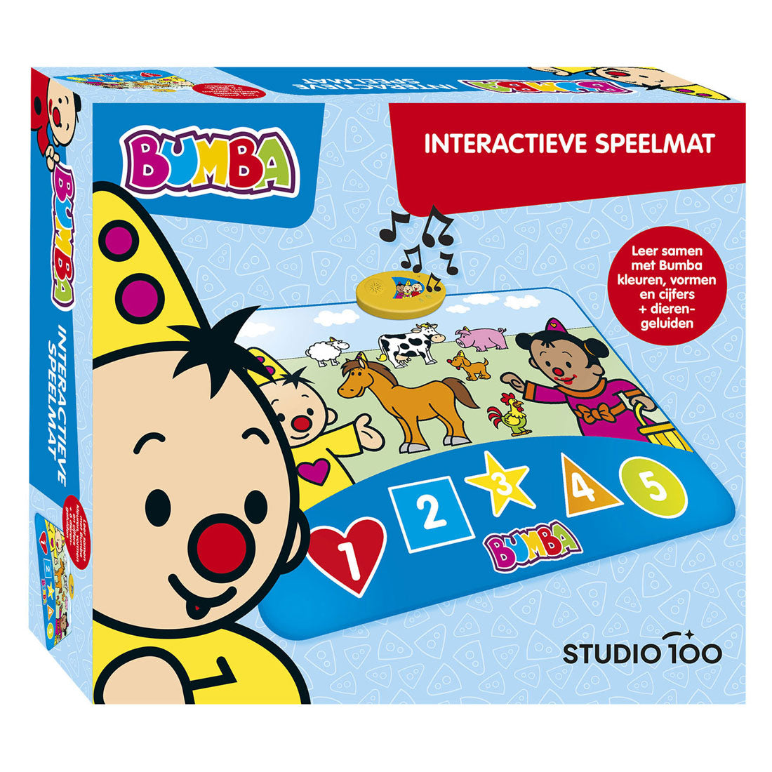 Bumba interactieve speelmat - dieren