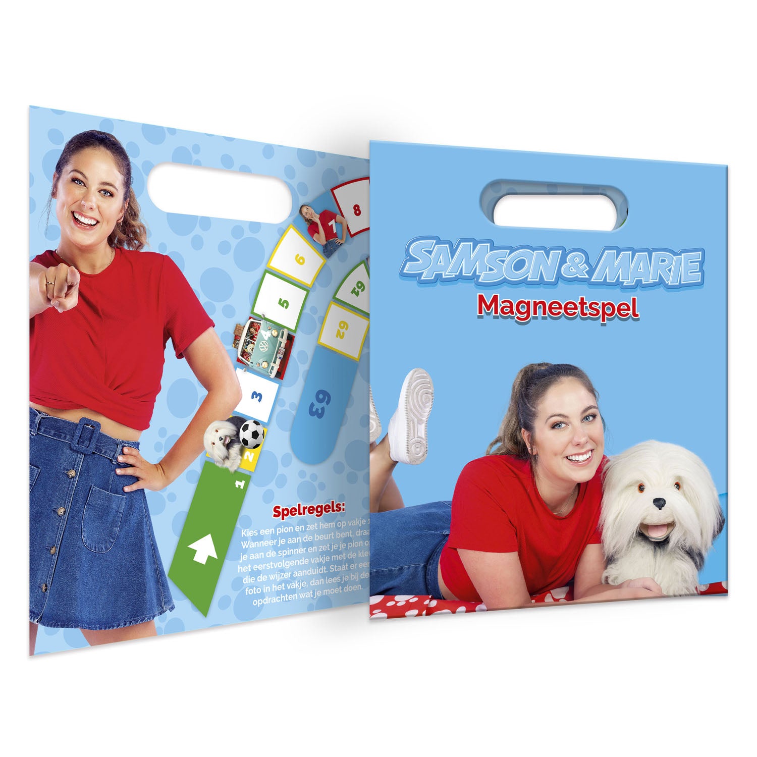 Samson marie ganzenbord magneetspel