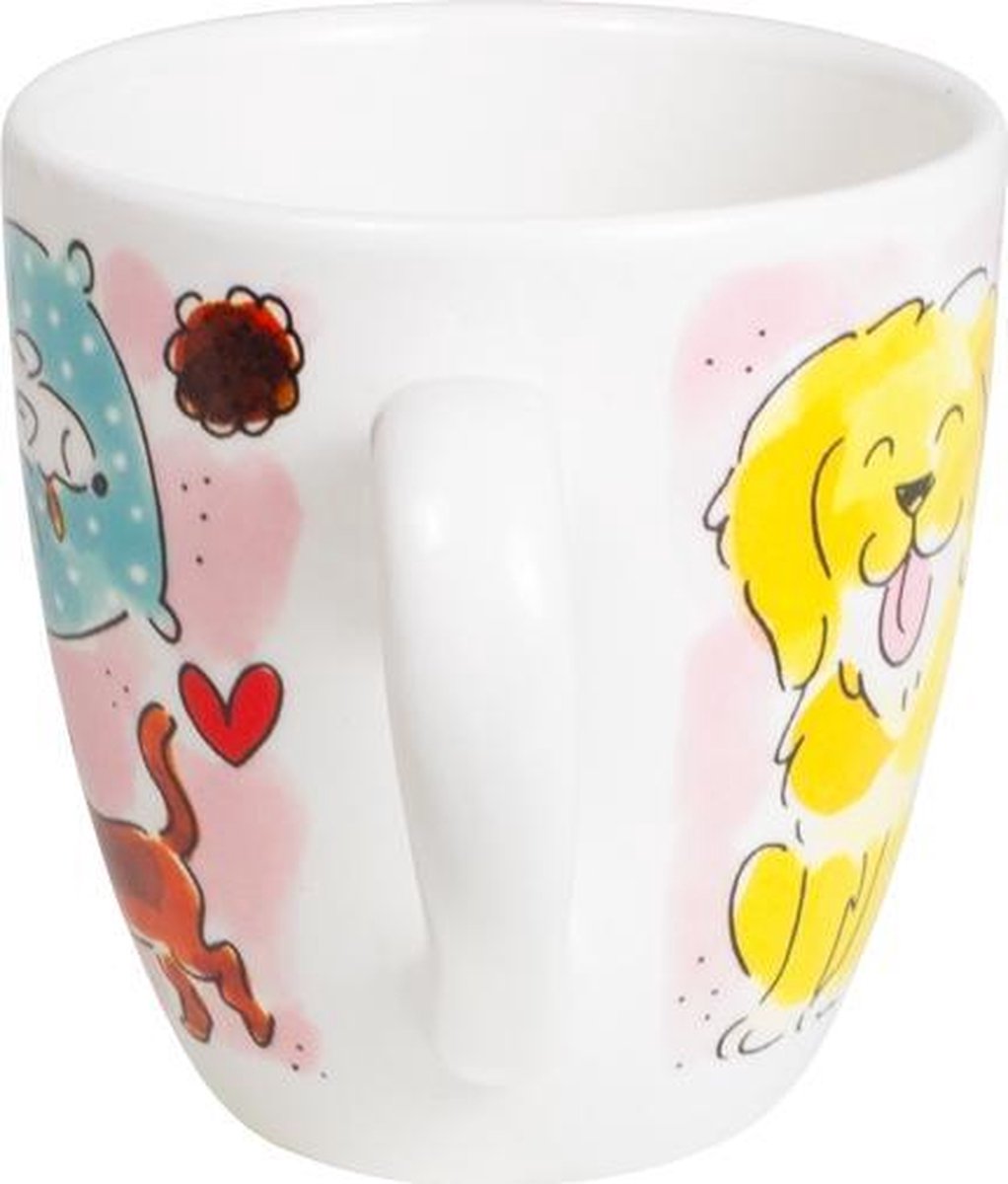 Blond amsterdam Kopje hondenliefhebber