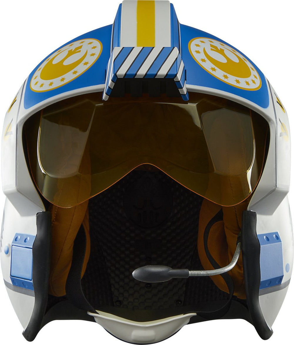 Hasbro star wars: the mandalorian black series electronic helmet carson teva