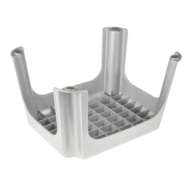 Keeeper opstapje 36,5x30x24cm zilver