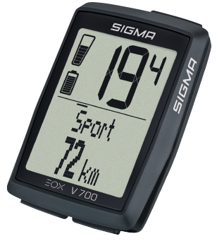 Sigma fietscomputer eoxview 700