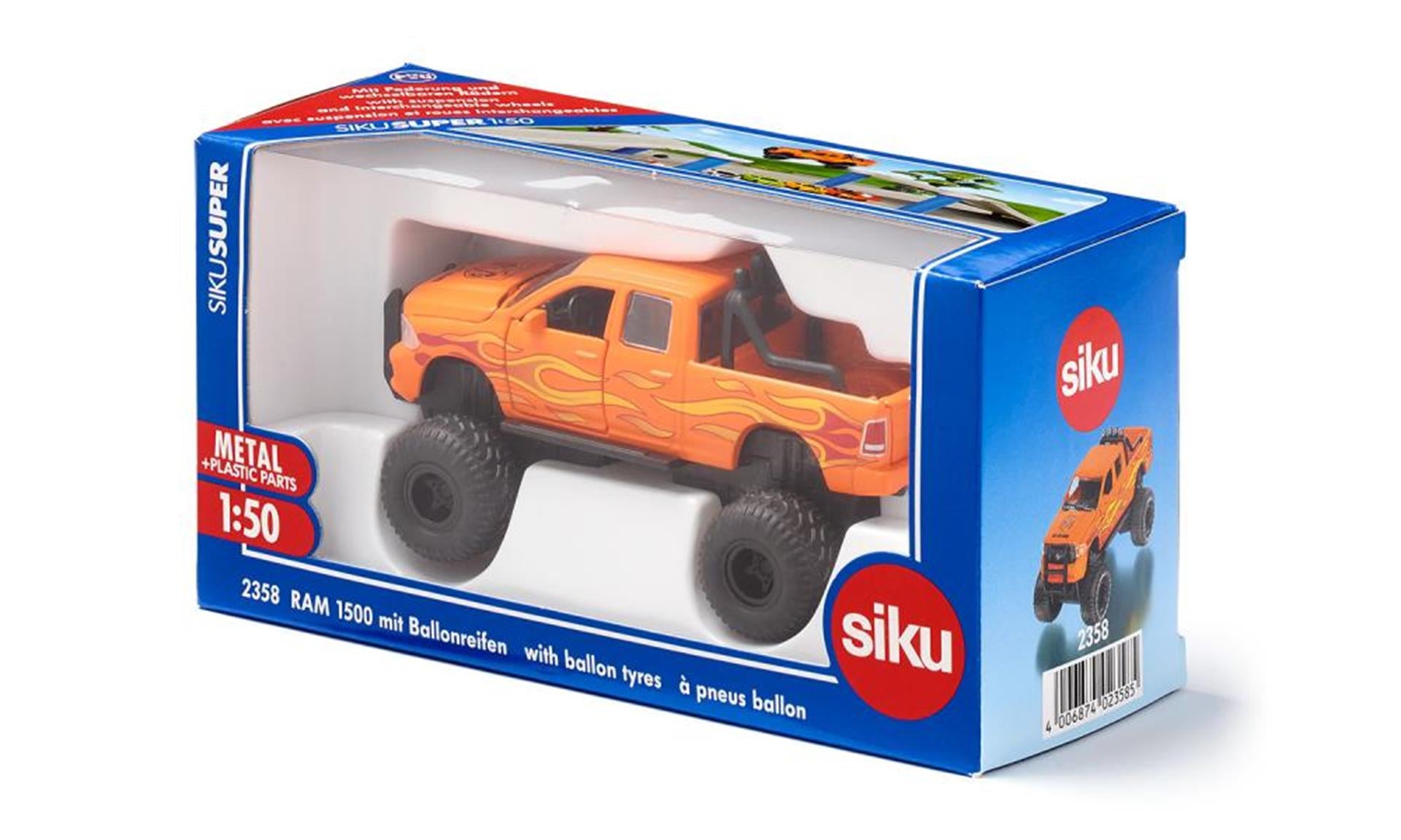 Siku ram 1500 met ballonbanden 1:50