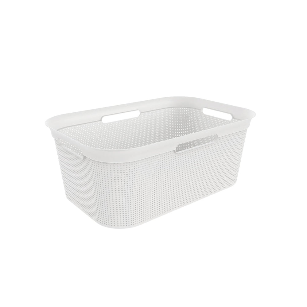 Rotho brisen flexibele wasmand 41l wit