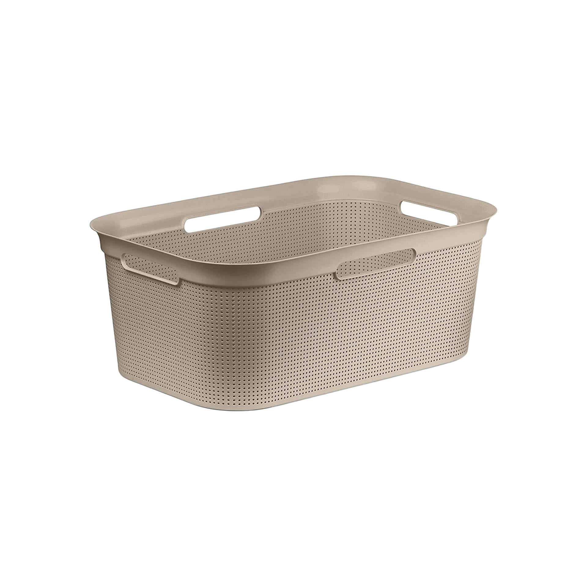 Rotho brisen flexibele wasmand 41l cappuccino 59,6x39,6x23,2