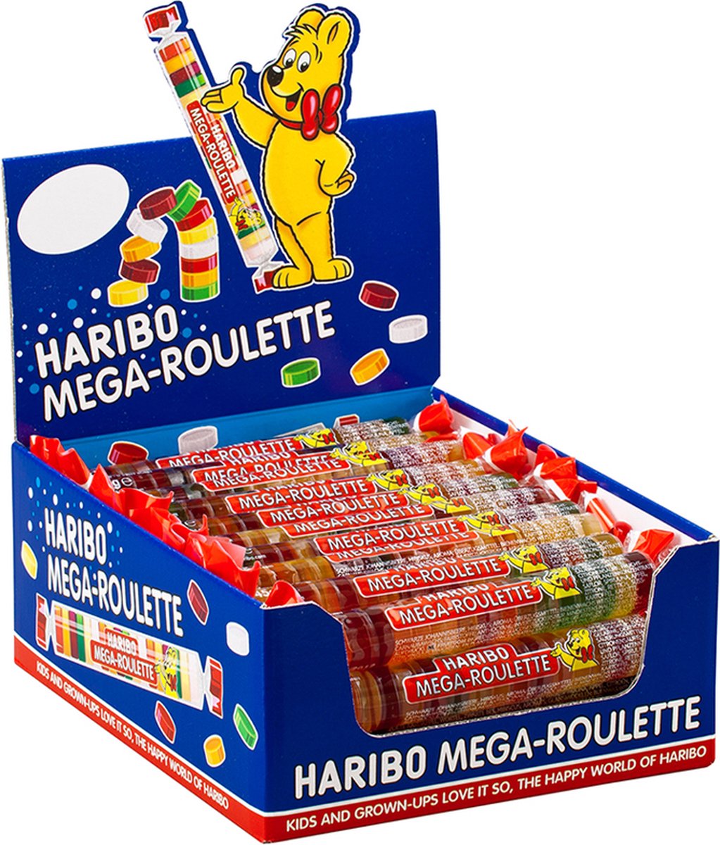 Haribo mega roulette (40 rollen)