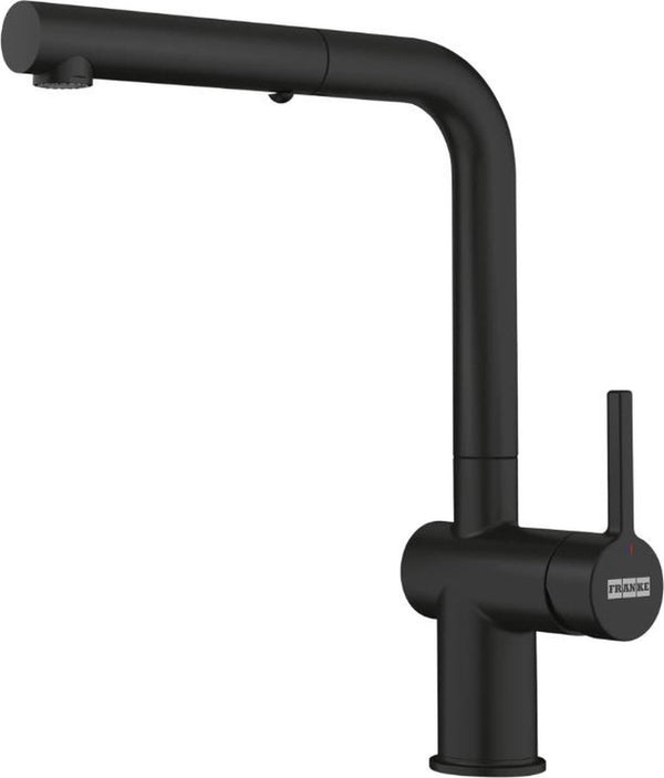Franke active new - keukenkraan fn 6110.901, met uittrekbare handdouche, mat zwart 115.0653.382