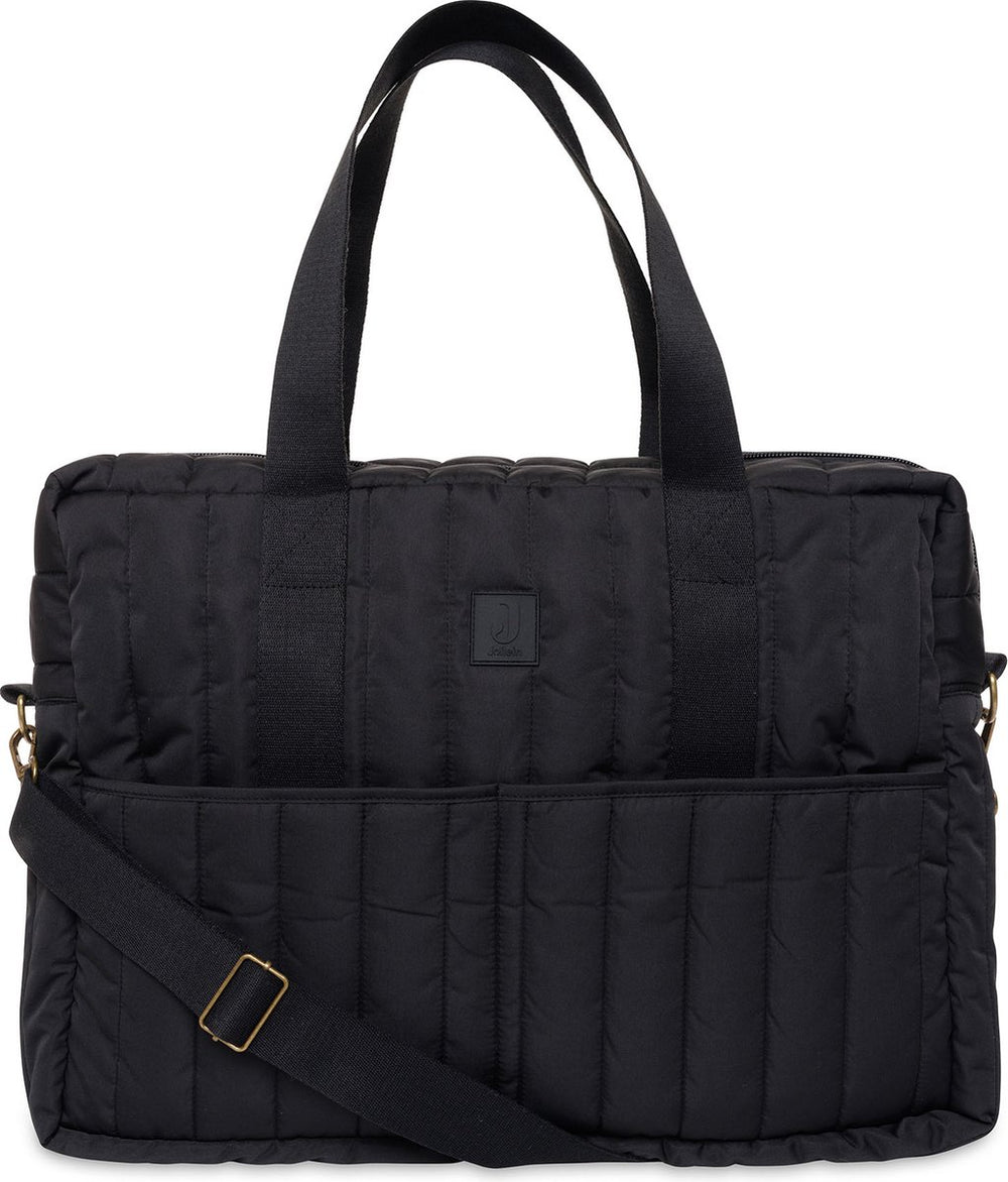Jollein baby luiertas - puffed moos - black