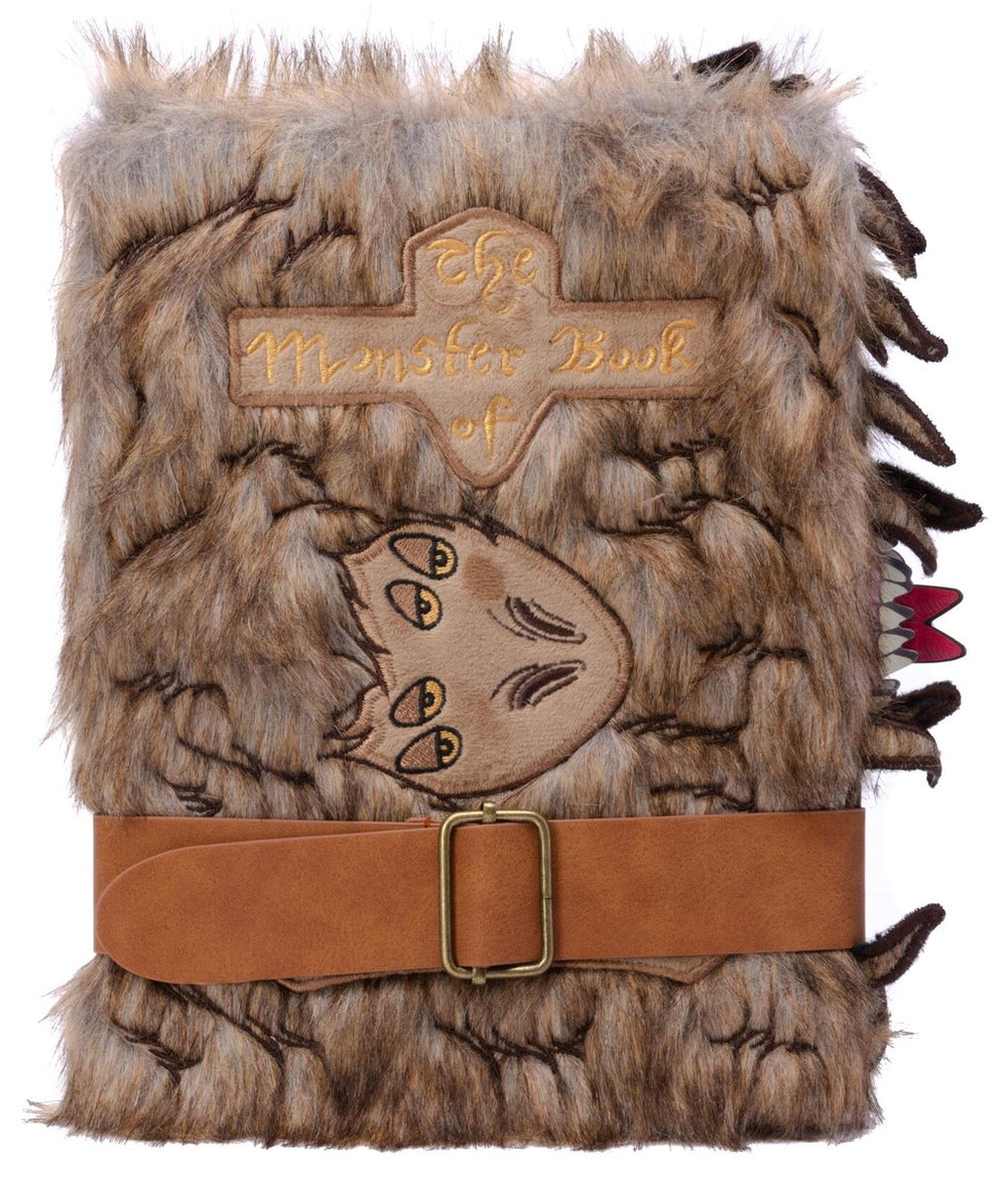 Harry potter: monster book of monsters plush journal