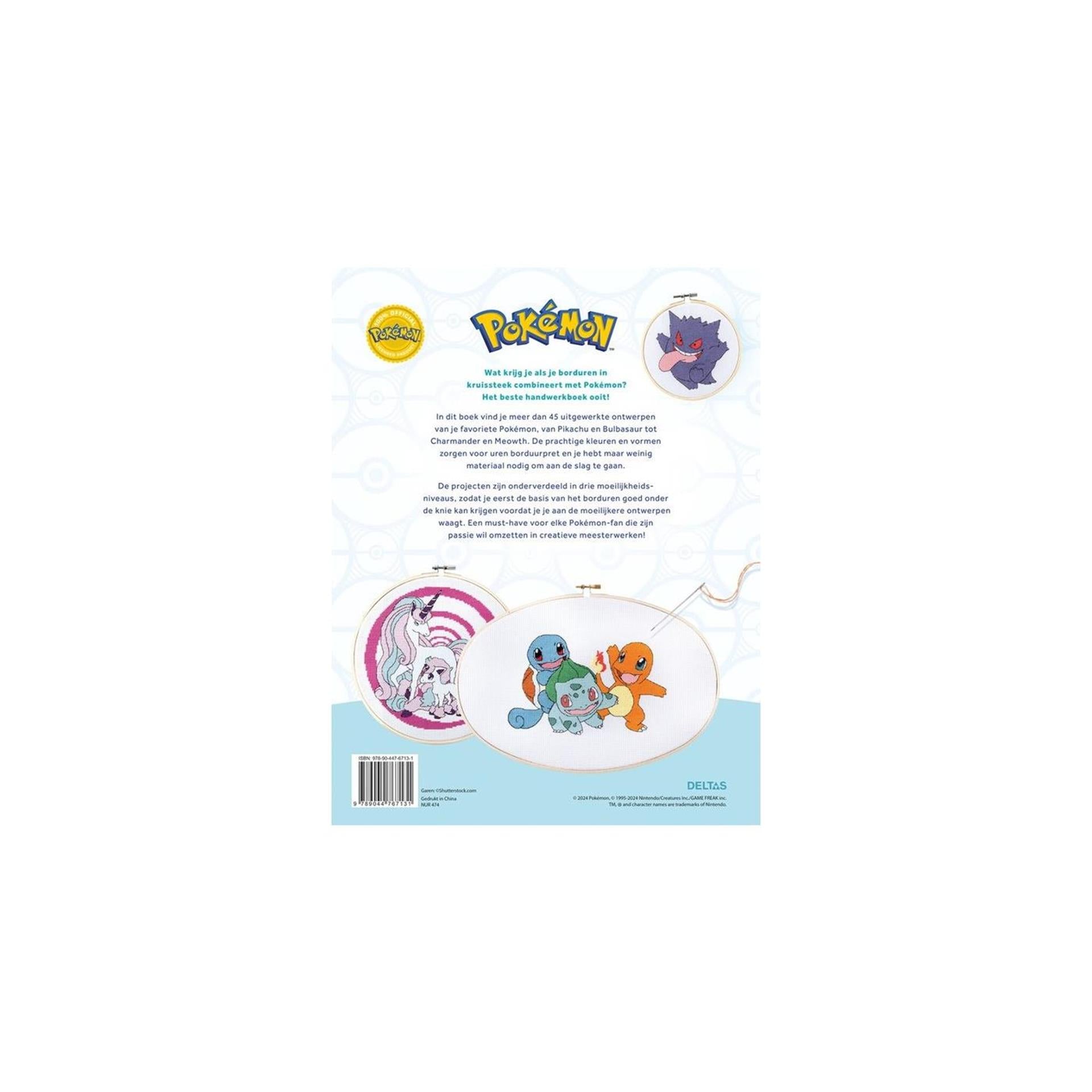 Deltas pokémon borduren