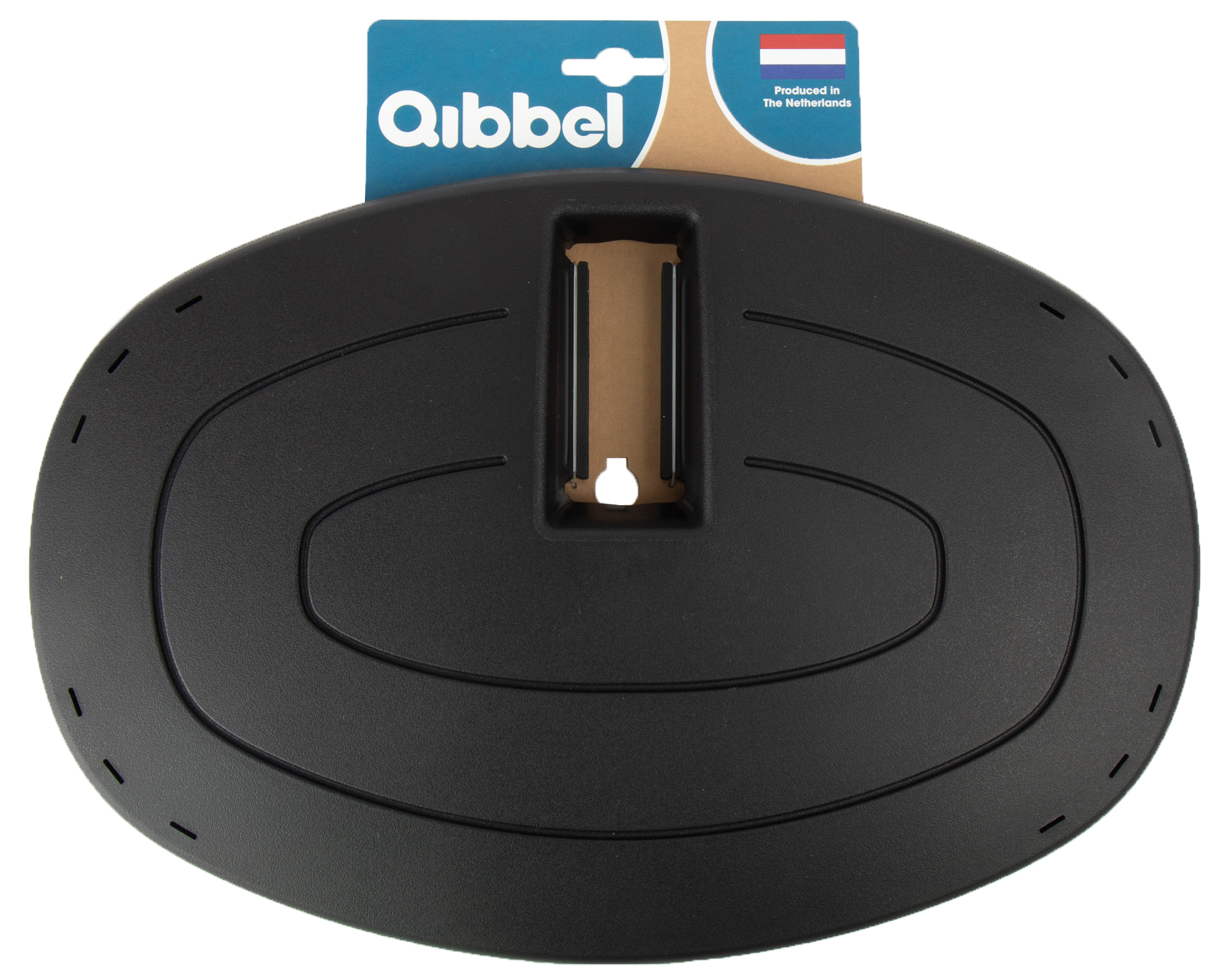 Qibbel set voetbeschermingsplaten junior 6+ - zwart