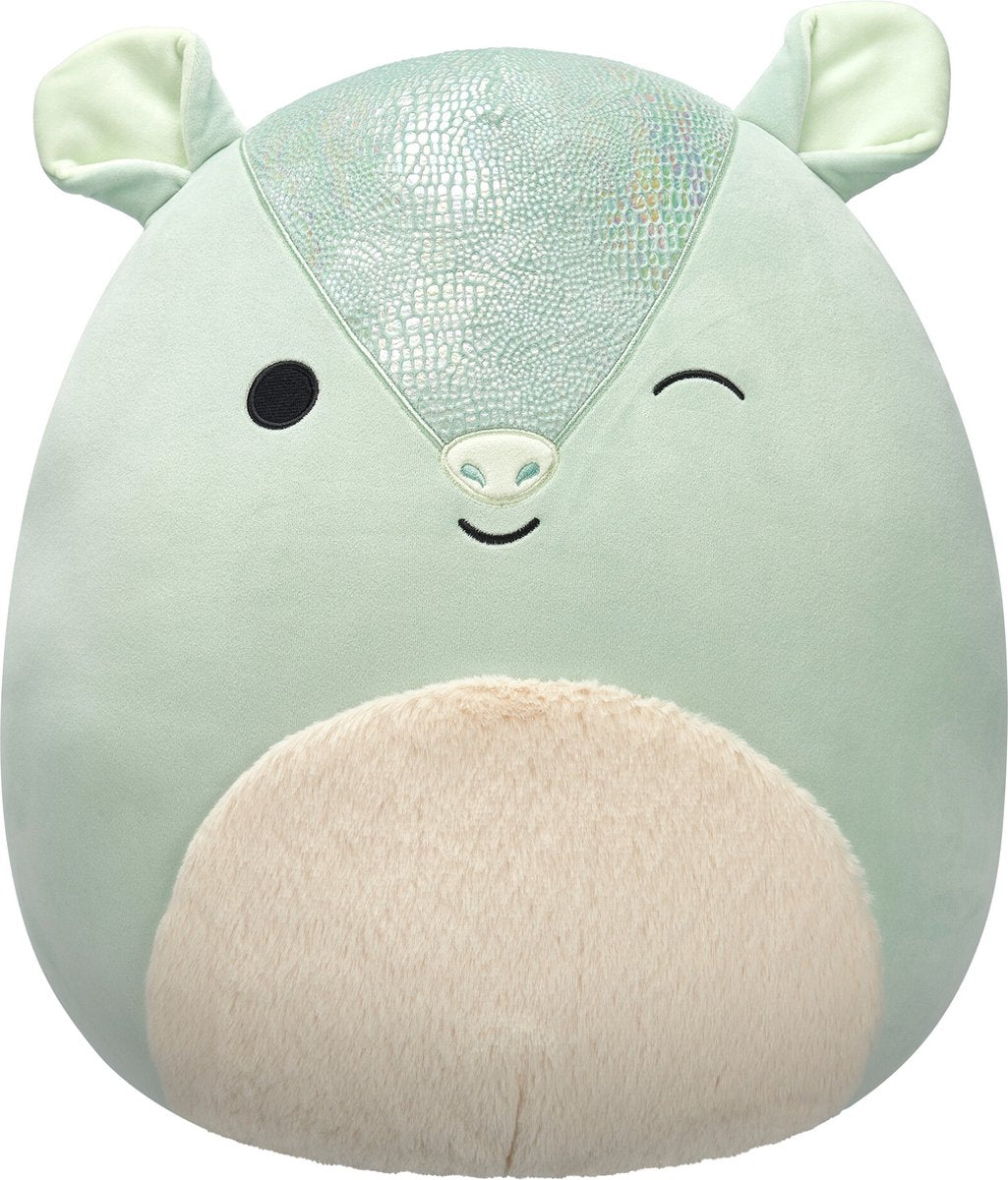 Squishmallows knuffel pluche - arilla gordeldier, 40cm