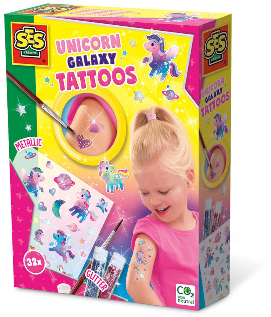 SES Eenhoorn Galaxy Tatoeages