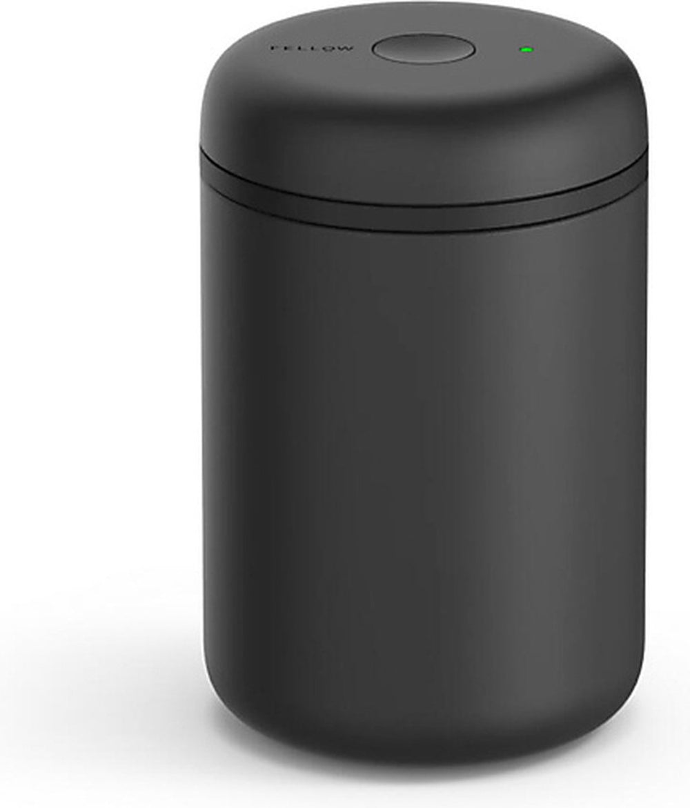 Fellow - atmos- elektrisch vacuüm - voorraadbus - canister - koffie - mat zwart staal - 1200 ml