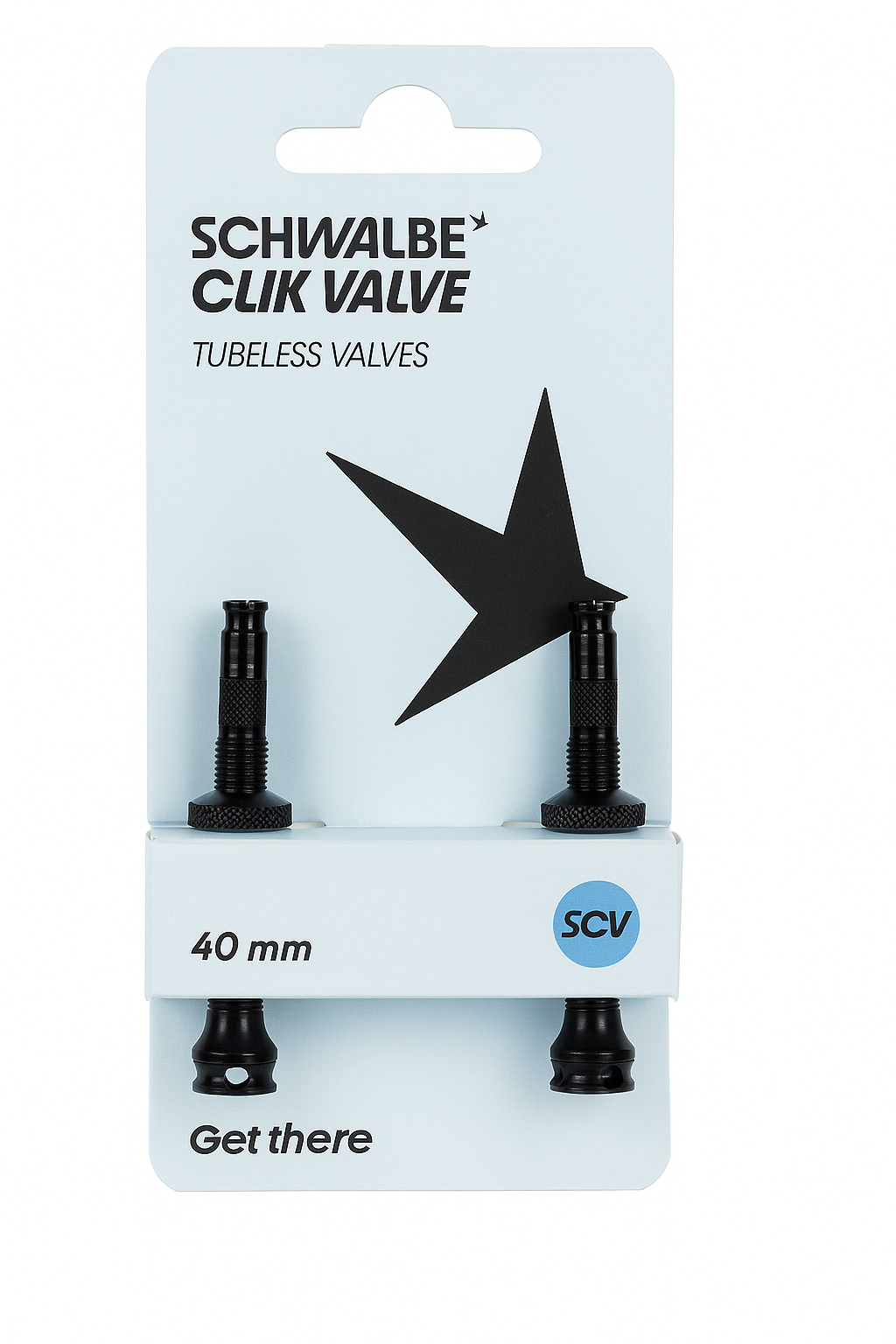 Schwalbe ventielklik tubeless 40mm (2st)
