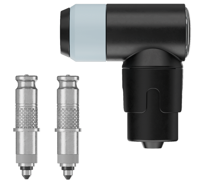 Schwalbe fietsventiel ombouwset dv-scv + pompkop clic ventiel