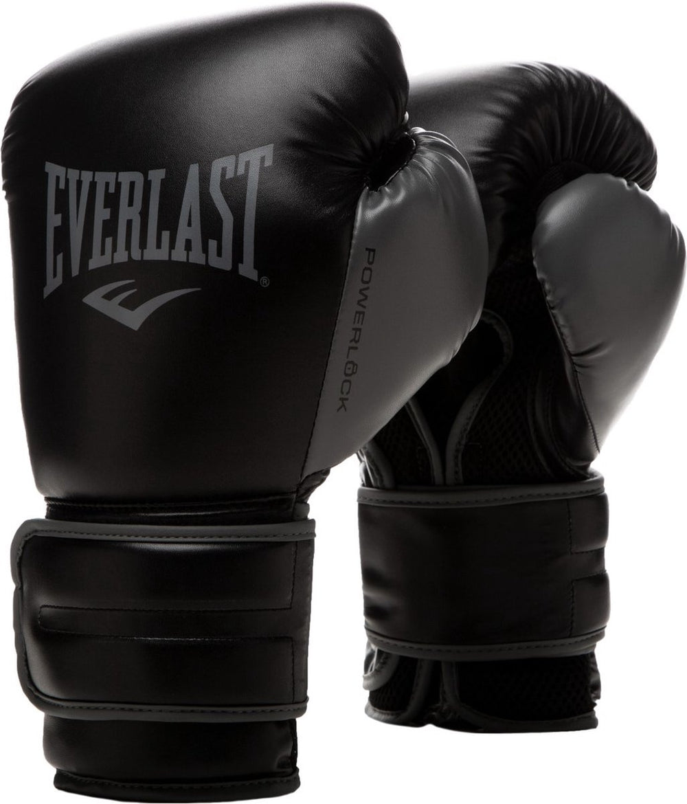 Everlast bokshandschoenen - powerlock 2 - 16 oz - zwart