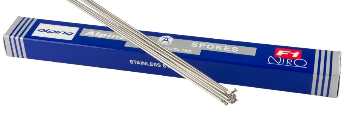 Alpina spaken 286-13 raggi ø2.33mm fg 2,6 - RVS (144 stuks)