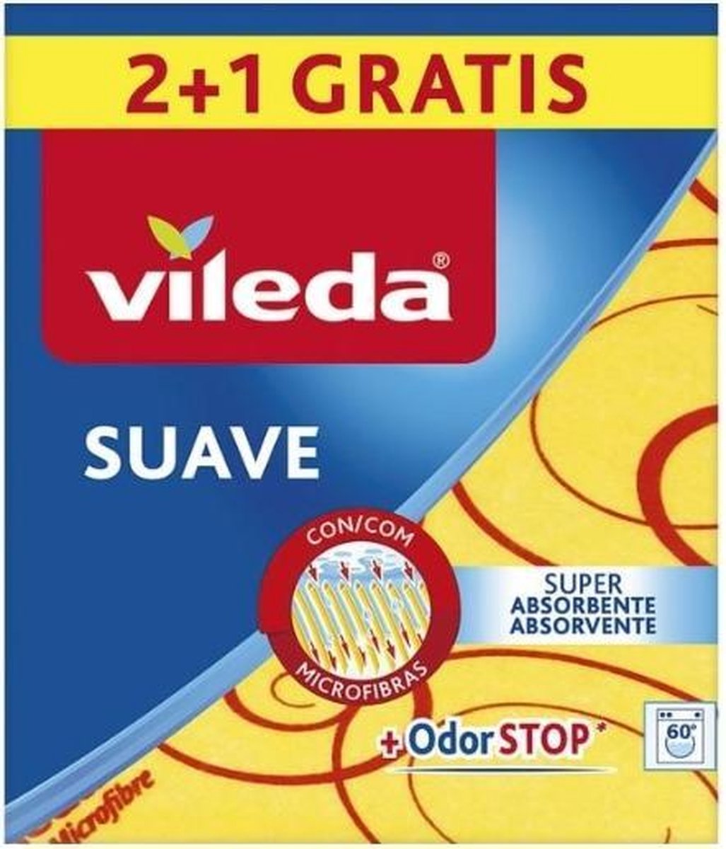 Vileda doek geel microvezel
