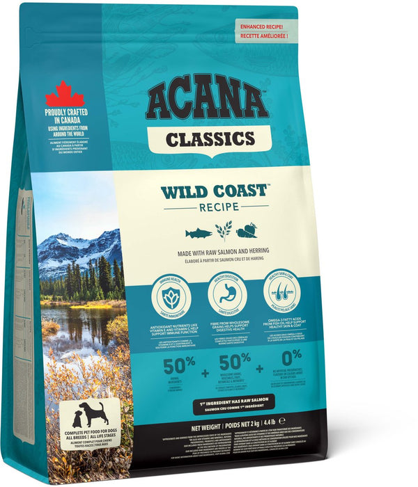 Acana hondenvoer wild coast - rijk aan eiwitten, verse vis - 2 kg