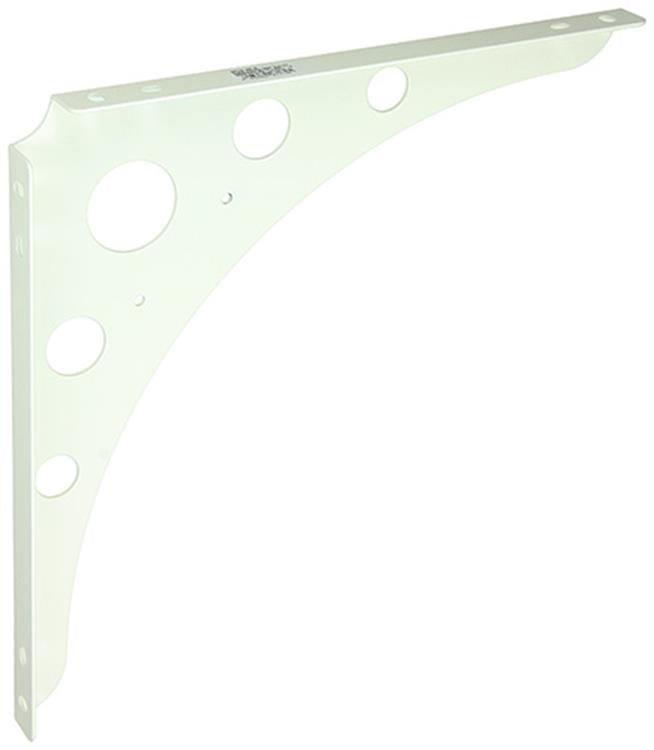 1059991 - delta-l.sierkonsool 300 wit draagkracht 95 kg per stuk | 4 stuks