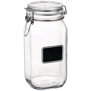 Voorraadpot lavagna 1,5 l bormioli rocco | 3 stuks