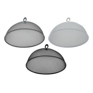 Voedselhoes vliegen metaal 35cm 3 assorti