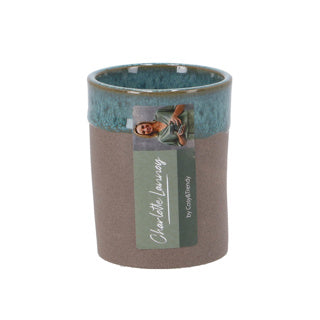 Beker d6,5xh8,6 cm basalt oceaangroen