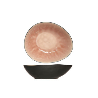 Schaal 20x16,5xh6 cm laguna oudroze